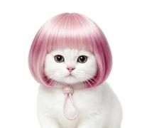 Parrucche per cani morbide e divertenti fasce elastiche comode traspiranti | Parrucche per spettacoli di animali domestici, per Halloween, feste, cosplay, compleanni, fotografie, parate