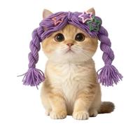 Parrucche Per Cani Piccoli Per Animali Domestici A | Costume Parrucca Gatti E Cani Per Cani Di Tutte Le Taglie Fotografia Domestica Festa E Di Ruolo Halloween Natale Compleanno