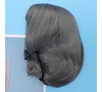 Parrucche per capelli bob da donna 1Pc con copertura per parrucca sintetica