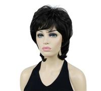 Parrucche Per Capelli Da Donna Con Parrucca Sintetica Completa Bionda A Strati Corti