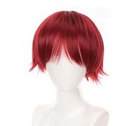 Parrucche per capelli ricci a forma di anime, per Halloween, spettacolo, piccolo viso, regolano le parrucche colorate dei capelli