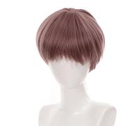 Parrucche per capelli ricci a forma di anime, per Halloween, spettacolo, piccolo viso, regolano le parrucche colorate dei capelli