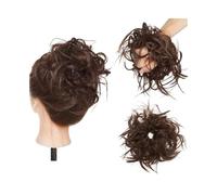 Parrucche per capelli sintetici a messy capelli scricchiolati, extension per capelli croccanti da donna per donna, fascia per capelli ciambella, avvolgente, coda di cavallo, capelli ponytail per donne