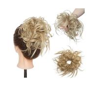 Parrucche per capelli sintetici a messy capelli scricchiolati, extension per capelli croccanti da donna per donna, fascia per capelli ciambella, avvolgente, coda di cavallo, capelli ponytail per donne