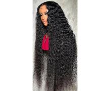 Parrucche Per Capelli Umani Anteriori In Pizzo 13X6 HD Parrucche Sciolte Ricce A Onda Profonda 13X4 Parrucca Frontale In Pizzo 5X5 Parrucca Senza Colla 180% 36Inch#13x6 Lace Front Wig