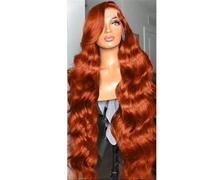 Parrucche Per Capelli Umani Anteriori In Pizzo A Onda Del Corpo Parrucca Frontale In Pizzo Senza Colla Pronta Per Indossare Capelli Remy 13x6 Lace Wig 24inches#180 Density
