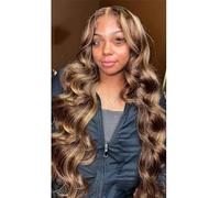 Parrucche Per Capelli Umani Anteriori In Pizzo Colorato 13X4 Body Wave Per Donne Parrucca Frontale In Pizzo HD Senza Colla 13X6 180 Density 20Inch#13x4 Lace Wig
