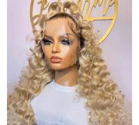 Parrucche Per Capelli Umani Anteriori In Pizzo Con Parrucca A Onde Sciolte 13X4 180 Densità 30 Pollici Capelli Remy Brasiliani Per Le Donne