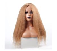 Parrucche per capelli umani capelli umani crespi capelli sintetici crespi da donna parrucca sintetica afro capelli lisci parrucca decorativa cosplay