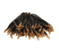 Parrucche per capelli umani con frangia Corta Afro Torsione