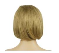 Parrucche Per Capelli Umani Corti E Lisci Da Donna Con Frangia Parrucca Anteriore In Pizzo Sintetico Senza Colla A Strati