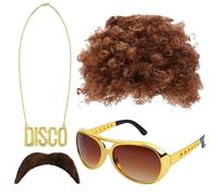 Parrucche per costumi da uomo - Parrucchino sintetico per feste, design dei capelli dei personaggi cosplay, vestibilità del cappuccio regolabile, struttura della fibra dall'aspetto naturale, coda lung