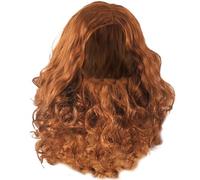 Parrucche per uomo parrucche da uomo, barba e parrucca per Gesù costume 17.7 MENS SINTETICA LAVARI