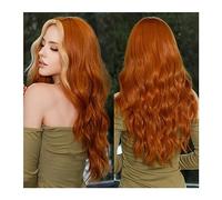 Parrucche Quotidiano Party Ombre Parrucca riccia bianca argentea con frangia Parrucche Lolita naturali sintetiche Parrucca for capelli ondulati lunghi for cosplay da donna Parrucca da donna(Color:MW90