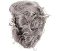 Parrucche Realistiche Parrucca Corta Riccia Per L'uso Quotidiano Festa Corte