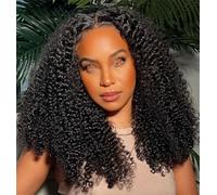 Parrucche Ricce Capelli Umani Parrucca Frontale In Pizzo 13X6 HD Parrucca Riccia Senza Colla Parrucche Per Capelli Umani Con Chiusura Anteriore In Pizzo 4X4 HD 180 14Inch#13x4 HD Lace Wig