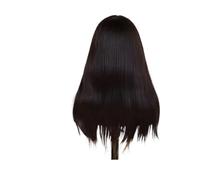 Parrucche ricce lunghe for capelli sintetici 1pc for le donne Parrucca a onda d'acqua Lady con frangia Acconciature ondulate naturali resistenti al calore Ombre Bionda(Style-7)