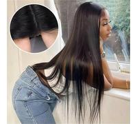 Parrucche senza colla Capelli umani pronti da indossare Parrucche diritte per capelli umani con osso 30 pollici Pre taglio 4X4 5X5 Parrucca con chiusura in pizzo HD Capelli umani al 100%