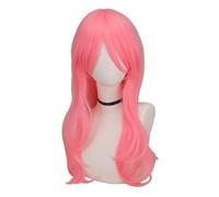 Parrucche sintetiche color oro vibrante per vestire parrucche sintetiche facili da spazzolare e lavare per rappresentazioni dei personaggi