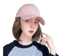 Parrucche sintetiche dall'aspetto naturale con cappello regolabile Lolitas cappello naturale per cosplay e uso quotidiano parrucche da viaggio cappello
