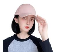 Parrucche sintetiche dall'aspetto naturale con cappello regolabile Lolitas cappello naturale per cosplay e uso quotidiano parrucche da viaggio cappello