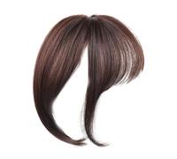 Parrucche Sintetiche Dall'aspetto Naturale Sbattono Toppe Per Capelli Per Clip Acconciatura Estensione Dei Capelli Top Donne Estensioni Donne Resistenti Calore