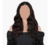 Parrucche sintetiche frontali in pizzo for donne, 20 pollici, caschetto corto, ricci, ondulati naturali, parrucca ombré bionda marrone bianca for cosplay(TTFV1B-4-33F)