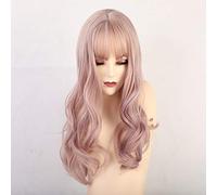 Parrucche sintetiche lunghe GJBXP con frangia Parrucche miste bionde marrone onda naturale per donne bianche Parrucche Cosplay Parrucche resistenti al calore Lc198-3