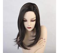 Parrucche sintetiche per capelli a onde corte GHK Miscelazione di colori naturali Attaccatura dei capelli Parrucche Cosplay per donne Parrucche resistenti al calore