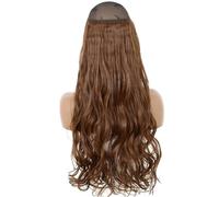 Parrucche Sintetiche Per Capelli Da Donna Senza Fermagli, Parrucche Ondulate In Tinta Unita Per Vacanze Da Festa