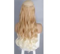 Parrucche Sintetiche Per Capelli Da Donna Senza Fermagli, Parrucche Ondulate In Tinta Unita Per Vacanze Da Festa