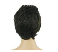 Parrucche Sintetiche Per Capelli Umani Corti E Soffici Da Donna Con Frangia Parrucca Da Lavoro Quotidiana A Onde Naturali