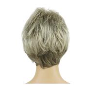 Parrucche Sintetiche Per Capelli Umani Corti E Soffici Da Donna Con Frangia Parrucca Da Lavoro Quotidiana A Onde Naturali