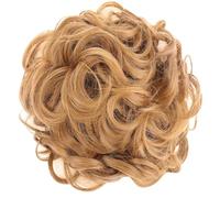 Parrucchi per le donne breve disordinato capelli ricci chignon estensione con facile stretch updo coda di cavallo parrucchino per donne ragazze 27