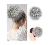 Parrucchiere Chignon Afro Puff Riccio Crespo Capelli Sintetici Coda di Cavallo con Coulisse Clip In Extension Corto Posticci Uso quotidiano(10 1001)