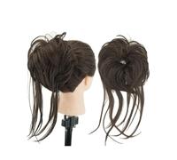 Parrucchiere Chignon for capelli disordinati Updo Scrunchies lunghi Avvolgi l'estensione della coda di cavallo Posticci ondulati Fascia for chignon Uso quotidiano(Light Dirty Blonde)