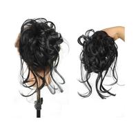 Parrucchiere Chignon for capelli spettinati, chignon elastico sintetico for capelli ricci, extension for coda di cavallo Uso quotidiano(18H613)