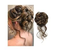 Parrucchiere Chignon morbido e spettinato, sintetico, ondulato, riccio, elastico, con estensione for coda di cavallo finta Uso quotidiano(106)