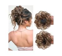 Parrucchiere Chignon sintetico spettinato, versatile, regolabile, con clip laterale, for donne. Uso quotidiano(12H24)