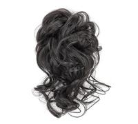 Parrucchiere Chignon spettinato, chignon spettinato, chignon spettinato, chignon riccio, coda di cavallo, elastico, for donna Uso quotidiano(2)
