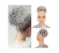 Parrucchiere Chignon spettinato for donna, sintetico, con coulisse e coda di cavallo, chignon raccolto Uso quotidiano(10M1001)