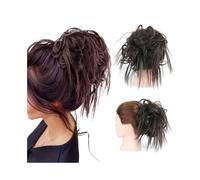 Parrucchiere Chignon spettinato sintetico con elastico, scrunchies, extension for capelli da donna e ragazza Uso quotidiano(4A)