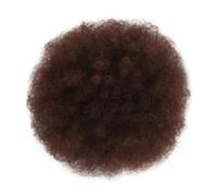 Parrucchiere Extension for capelli afro con chignon gonfio, riccio e coulisse, con clip, for capelli sintetici Uso quotidiano(1BT33)