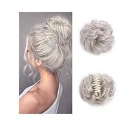 Parrucchiere Extension for capelli ricci, ondulati, con fermaglio a forma di chignon spettinato, sintetici, con clip, for donne, da indossare tutti i giorni Uso quotidiano(4503)