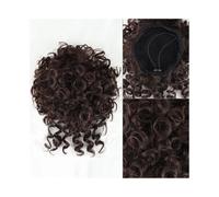 Parrucchiere Extension for chignon riccio spettinato e spettinato sintetico con coulisse e coda di cavallo Uso quotidiano(2-33)