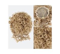 Parrucchiere Extension for chignon riccio spettinato e spettinato sintetico con coulisse e coda di cavallo Uso quotidiano(18-22)