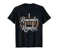 Parrucchiere Giorno della Memoria I Remember Every Regular Maglietta