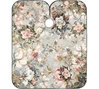 Parrucchiere Grembiule Fiore Di Vecchio Stile, Mantella Parrucchiere Professionale Haircut Grembiule Antistatico Abito Da Barbiere Per Barbieri Taglio E Capelli Che Muoiono Acconciatura