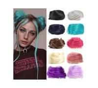 Parrucchino Elastico Extension for chignon con clip a artiglio, extension for capelli sintetici con clip, for donne Cravatta Per Capelli(101#)