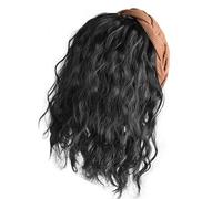 Parrucchino riccio dall'aspetto naturale per acconciatura veloce Estensione dei capelli della fascia del cranio per le donne parrucche sintetiche dei capelli della fibra ad alta temperatura